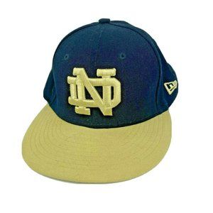 Notre Dame Hat Mens Size 7 1/4 New ERA College